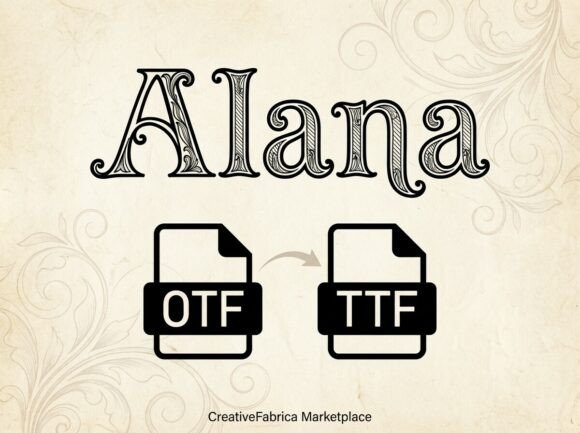 Alana: The Ornate Display Serif for Timeless Branding