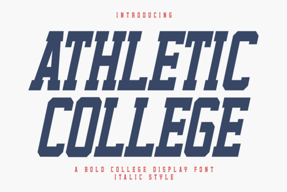 Athletic College Italic: Your Secret Weapon for Varsity Style