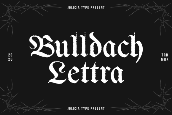 Bulldach Lettra: A Bold Typeface for Impactful Design