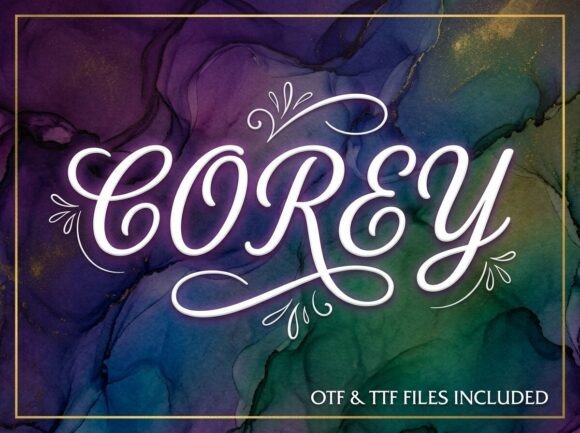 Corey: A Typeface That Commands Attention