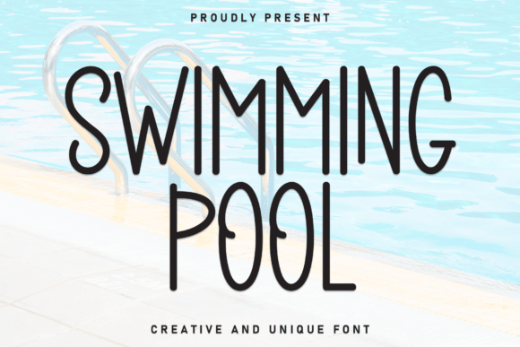 Discover the Allure of the Swimming Pool Font