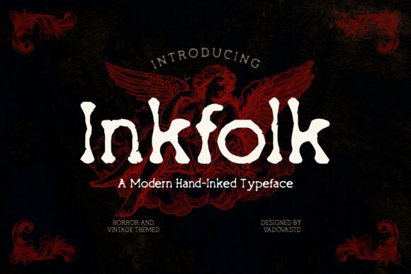 Inkfolk: Where Haunting Texture Meets Modern Design