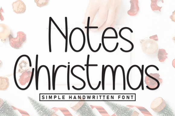 Notes Christmas: Where Handwritten Charm Meets Festive Elegance