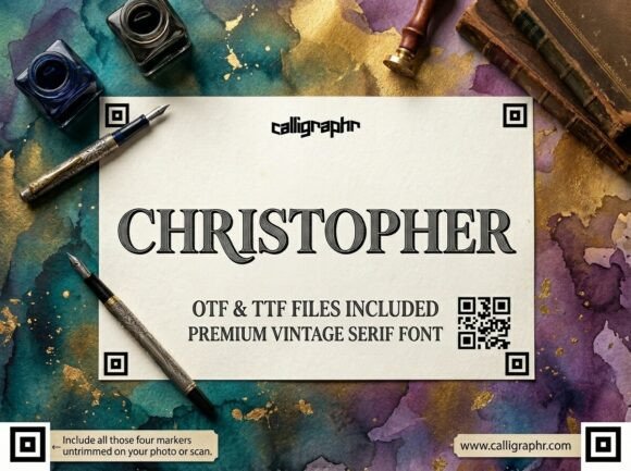 Rediscover Timeless Typography with Christopher