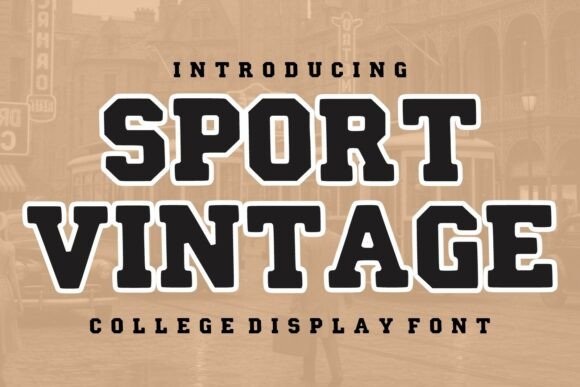 Sport Vintage: Capturing the Spirit of the Varsity Era