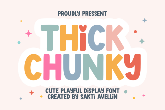 Thick Chunky: More Than Just a Display Font