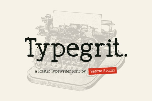 Typegrit: The Rugged Serif Font with Authentic Character