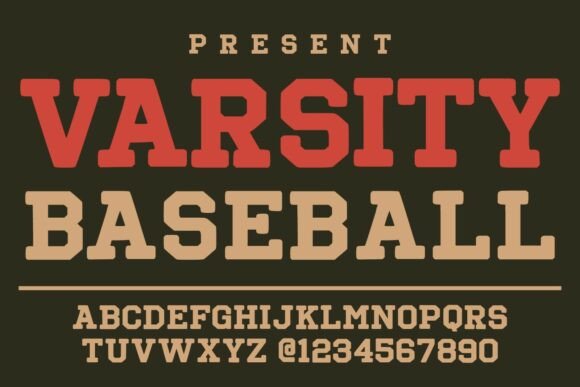 Varsity Baseball: A Typeface That Scores Big on Character