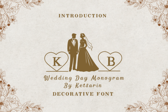Wedding Day Monogram: A Font for More Than Just Invitations